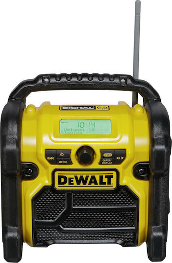 Dewalt DCR020 Επιτραπέζιο Ραδιόφωνο Μπαταρίας DAB+ Κίτρινο - Image 7
