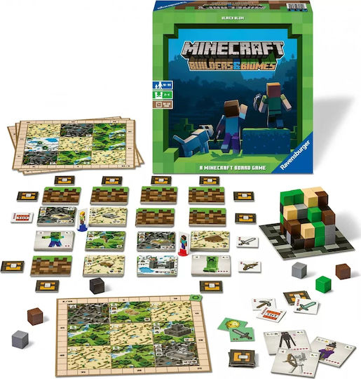 Επιτραπέζιο Παιχνίδι Minecraft Builders & Biomes για 2-4 Παίκτες 10+ Ετών 26132 (EN) Ravensburger - Image 3
