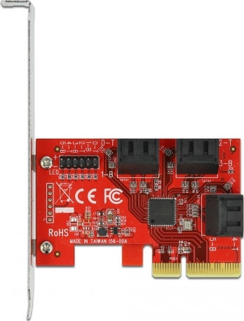 DeLock Κάρτα PCIe σε 6 θύρες SATA (89042) - Image 4