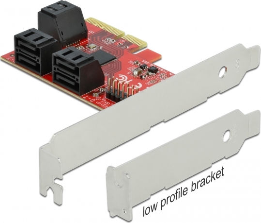 DeLock Κάρτα PCIe σε 6 θύρες SATA (89042) - Image 2