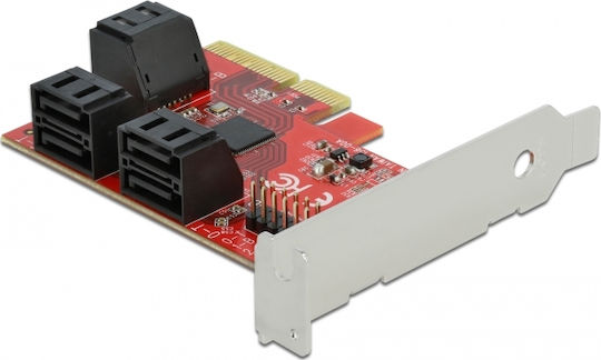 DeLock Κάρτα PCIe σε 6 θύρες SATA (89042) - Image 3