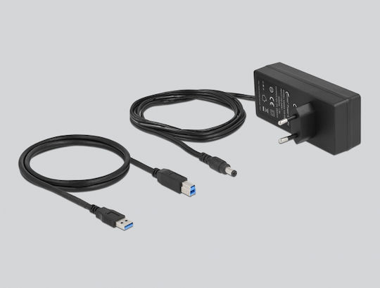 DeLock USB 3.0 Hub 7 Θυρών με σύνδεση USB-A & Θύρα Φόρτισης και Εξωτερική Παροχή Ρεύματος (63669) - Image 4