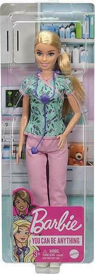 Barbie Νοσοκόμα Κούκλα για 3+ Ετών 30εκ. GTW39