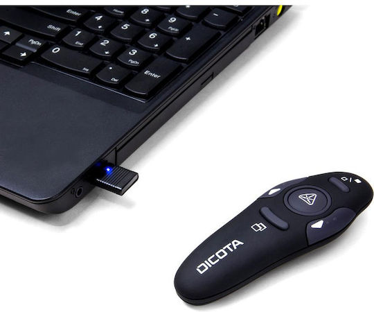 Dicota Presenter Pin Point Presenter D30933 με Κόκκινο Laser και Πλήκτρα Slideshow - Image 4