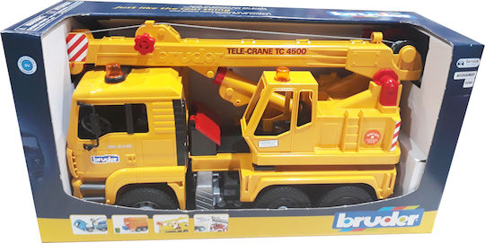 Bruder Man TC-4500 Γερανός 1:16 για 4+ Ετών - Image 11