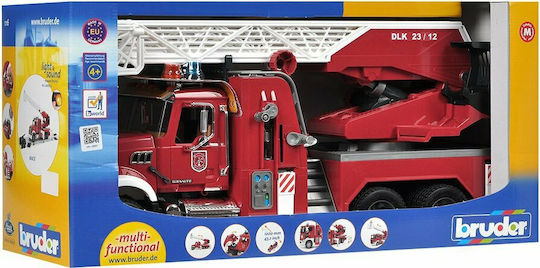 Bruder Mack Granite Fire Engine with Water Pump Φορτηγό 1:16 Πυροσβεστικό για 3+ Ετών - Image 7