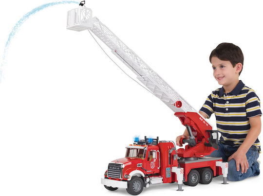 Bruder Mack Granite Fire Engine with Water Pump Φορτηγό 1:16 Πυροσβεστικό για 3+ Ετών - Image 5