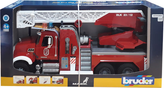Bruder Mack Granite Fire Engine with Water Pump Φορτηγό 1:16 Πυροσβεστικό για 3+ Ετών - Image 8