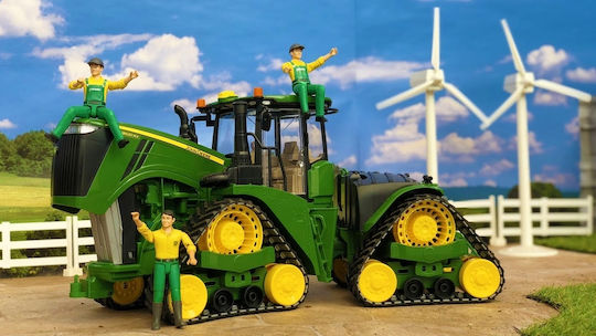 Bruder John Deere 9620rx With Track Belts Τρακτέρ Αγροτικό για 3+ Ετών - Image 4