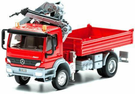 Siku Mercedes Atego Κόκκινο με Γερανό Γερανός 1:50 για 3+ Ετών - Image 3