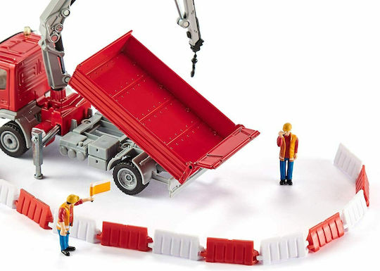 Siku Mercedes Atego Κόκκινο με Γερανό Γερανός 1:50 για 3+ Ετών - Image 5