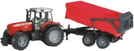 Bruder Massey Ferguson 7480 με Καρότσα Τρακτέρ 1:16 Αγροτικό για 3+ Ετών - Image 3