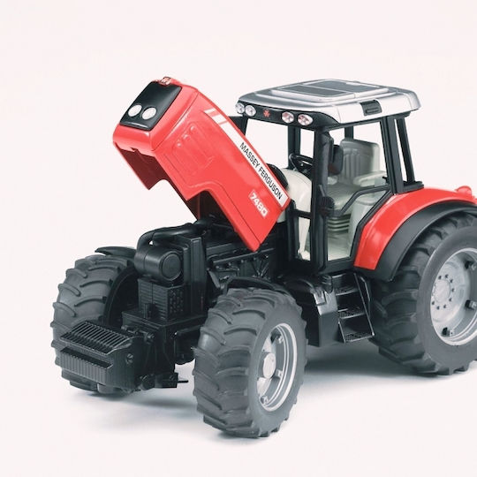 Bruder Massey Ferguson 7480 με Καρότσα Τρακτέρ 1:16 Αγροτικό για 3+ Ετών - Image 6