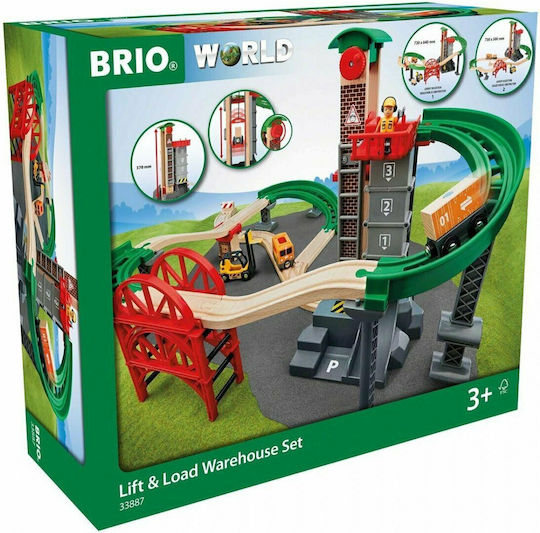 Brio Toys Lift & Load Warehouse Set Πίστα για 3+ Ετών - Image 9