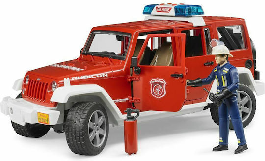 Bruder Jeep Wrangler Unlimited Rubicon Fire Engine Αυτοκινητάκι 1:16 Πυροσβεστικό για 3+ Ετών - Image 8