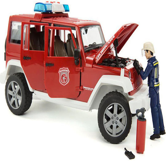 Bruder Jeep Wrangler Unlimited Rubicon Fire Engine Αυτοκινητάκι 1:16 Πυροσβεστικό για 3+ Ετών - Image 6