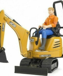 Bruder Υδραυλικός JCB με Χειριστή Εκσκαφέας 1:16 για 3+ Ετών