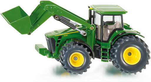Siku John Deere 8530 Με Φαγανα 1982 Φορτωτής 1:50 Αγροτικό για 3+ Ετών - Image 4