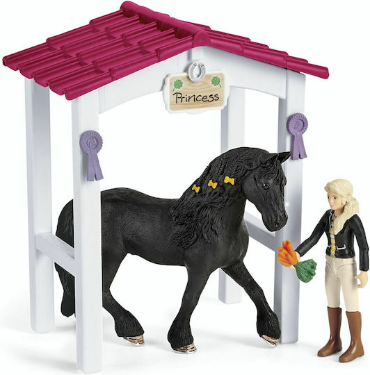 Schleich-S Παιχνίδι Μινιατούρα Στάβλος Με Tori & Princess για 5-12 Ετών 42437 - Image 4