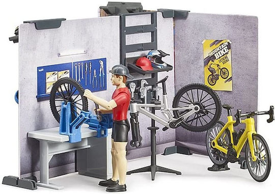 Bruder Παιχνίδι Μινιατούρα Bike Shop And Service (Διάφορα Σχέδια) 1τμχ 63120 - Image 6