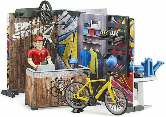 Bruder Παιχνίδι Μινιατούρα Bike Shop And Service (Διάφορα Σχέδια) 1τμχ 63120 - Image 3