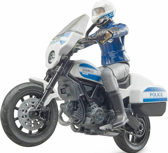 Bruder Scrambler Ducati Police Μοτοσυκλέτα 1:16 Αστυνομικό για 3+ Ετών - Image 4