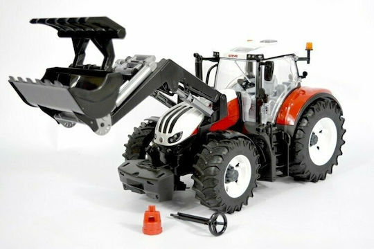 Bruder Tractor 6300 Φορτωτής 1:16 Αγροτικό για 3+ Ετών - Image 6