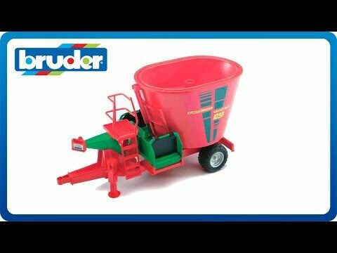 Bruder Μίκτης Ζωοτροφών Verdi Mix 1050 Αυτοκινητάκι 1:16 Αγροτικό για 3+ Ετών - Image 5