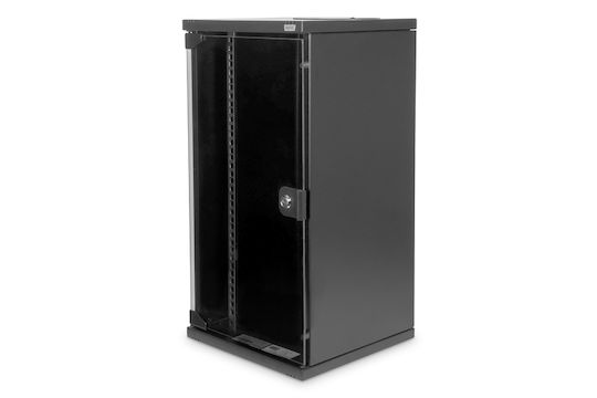 Digitus Επιτοίχια Καμπίνα Rack 12U 31.2x30x59.2cm Μαύρο DN-10-SET-3-B - Image 2