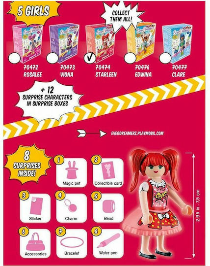 Playmobil EverDreamerz Starleen Comic World για 7 ετών 70474 - Image 5