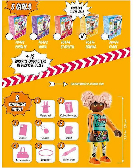 Playmobil EverDreamerz Edwina Comic World για 7 ετών 70476 - Image 5