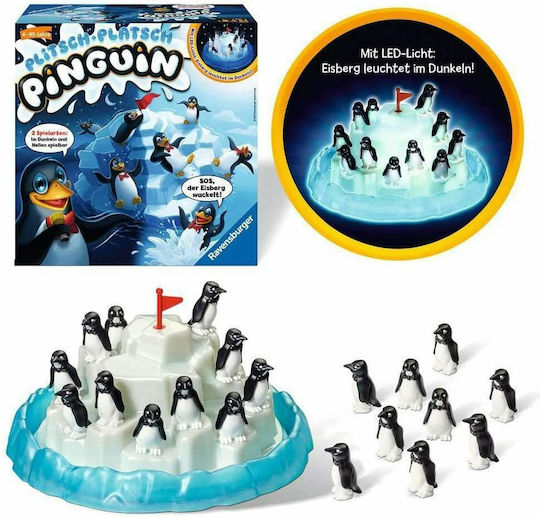 Επιτραπέζιο Παιχνίδι Penguin Plitsch Platsch για 2-4 Παίκτες 4+ Ετών 21325 (EN) Ravensburger - Image 4