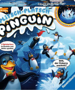 Επιτραπέζιο Παιχνίδι Penguin Plitsch Platsch για 2-4 Παίκτες 4+ Ετών 21325 (EN) Ravensburger