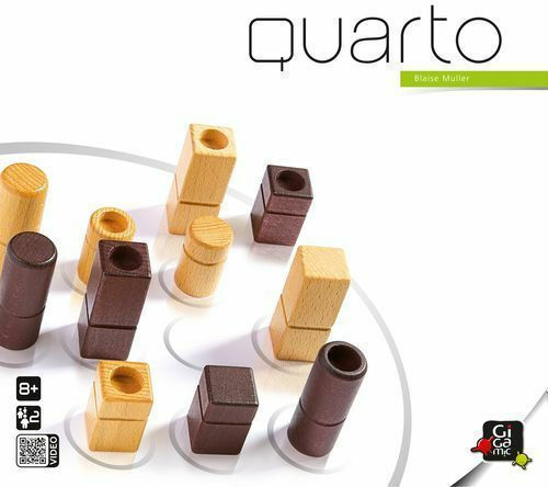 Επιτραπέζιο Παιχνίδι Quarto Classic για 2 Παίκτες 6+ Ετών GIG01 (EN) Gigamic - Image 2
