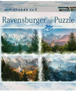 Puzzle Παραμυθένιο Κάστρο σε 4 Εποχές 2D 18000 Κομμάτια 16137