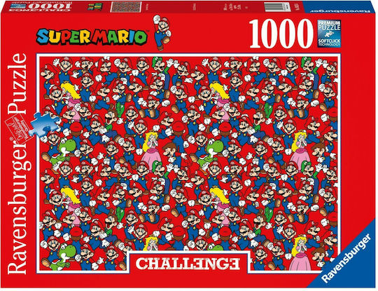 Puzzle Super Mario Bros challenge 2D 1000 Κομμάτια 16525