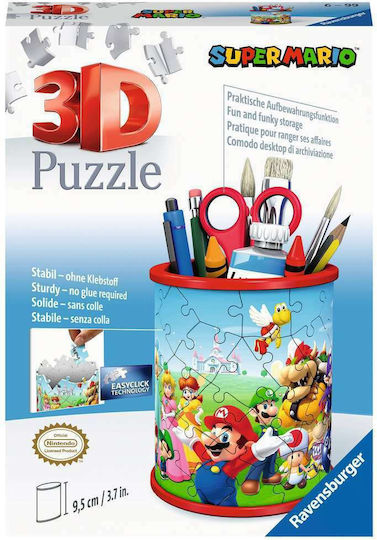 Puzzle Μολυβοθήκη Nintendo Super Mario 3D 54 Κομμάτια 11255 - Image 6