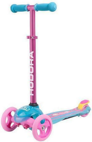Hudora Παιδικό Πατίνι Αναδιπλούμενο Flitzkids 2.0 Τρίτροχο Ροζ 11054 - Image 2