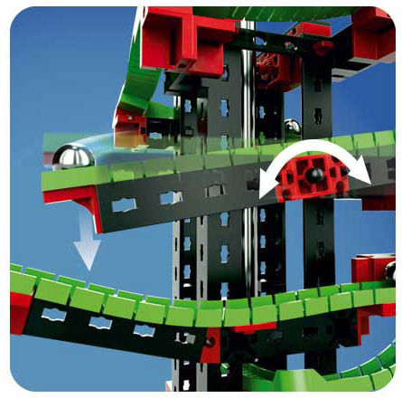 Fischer Technik Παιχνίδι Κατασκευών Πλαστικό Profi Dynamic S Marble Run για Παιδιά 7+ Ετών 536620 - Image 7