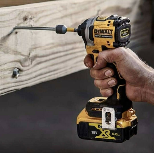 Dewalt Παλμικό Κατσαβίδι Μπαταρίας Solo Brushless 18V DCF850NT - Image 4