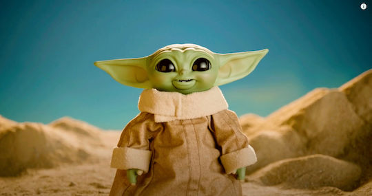 Φιγούρα Δράσης The Child Snackin Star Wars Yoda με Ήχους για 6+ Ετών 23εκ. F2849 - Image 12