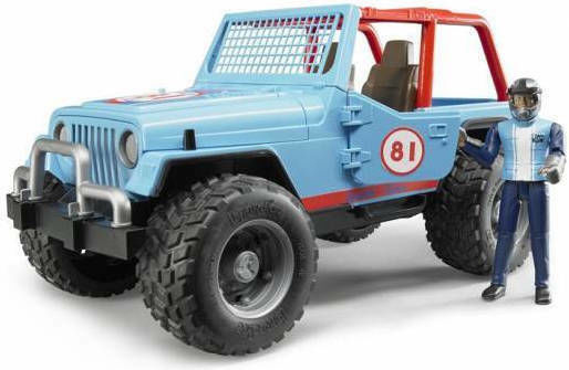 Bruder Jeep Cross Country Racer Blue Αυτοκινητάκι 1:16 για 4+ Ετών - Image 6