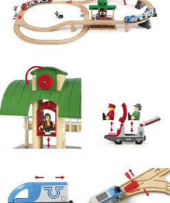 Brio Toys Travel Switching Σετ με Τρενάκι για 3+ Ετών 33512