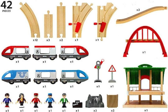 Brio Toys Travel Switching Σετ με Τρενάκι για 3+ Ετών 33512 - Image 8