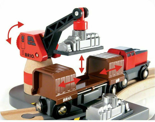 Brio Toys Cargo Harbour Σετ με Τρενάκι για 3+ Ετών 33061 42506516 - Image 6