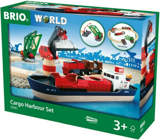 Brio Toys Cargo Harbour Σετ με Τρενάκι για 3+ Ετών 33061 42506516 - Image 4