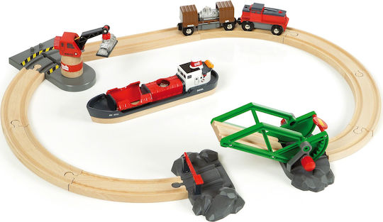 Brio Toys Cargo Harbour Σετ με Τρενάκι για 3+ Ετών 33061 42506516 - Image 3