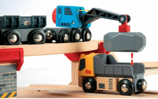 Brio Toys Rail Road Loading Σετ με Τρενάκι για 3+ Ετών 33210 - Image 7