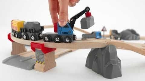 Brio Toys Rail Road Loading Σετ με Τρενάκι για 3+ Ετών 33210 - Image 11