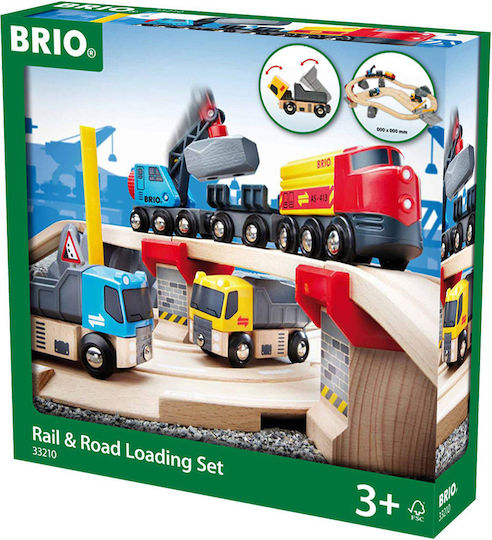 Brio Toys Rail Road Loading Σετ με Τρενάκι για 3+ Ετών 33210 - Image 3